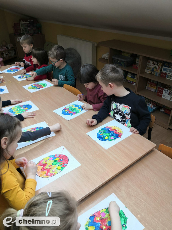 Wielkanocne zajęcia u przedszkolaków z 