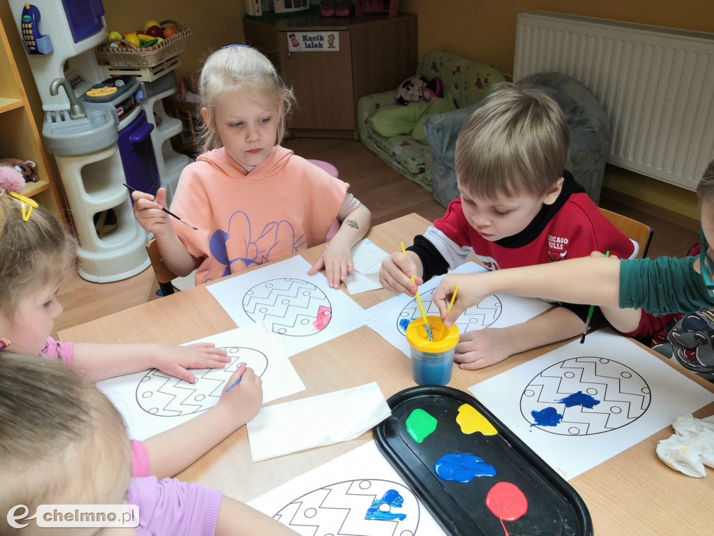 Wielkanocne zajęcia u przedszkolaków z 