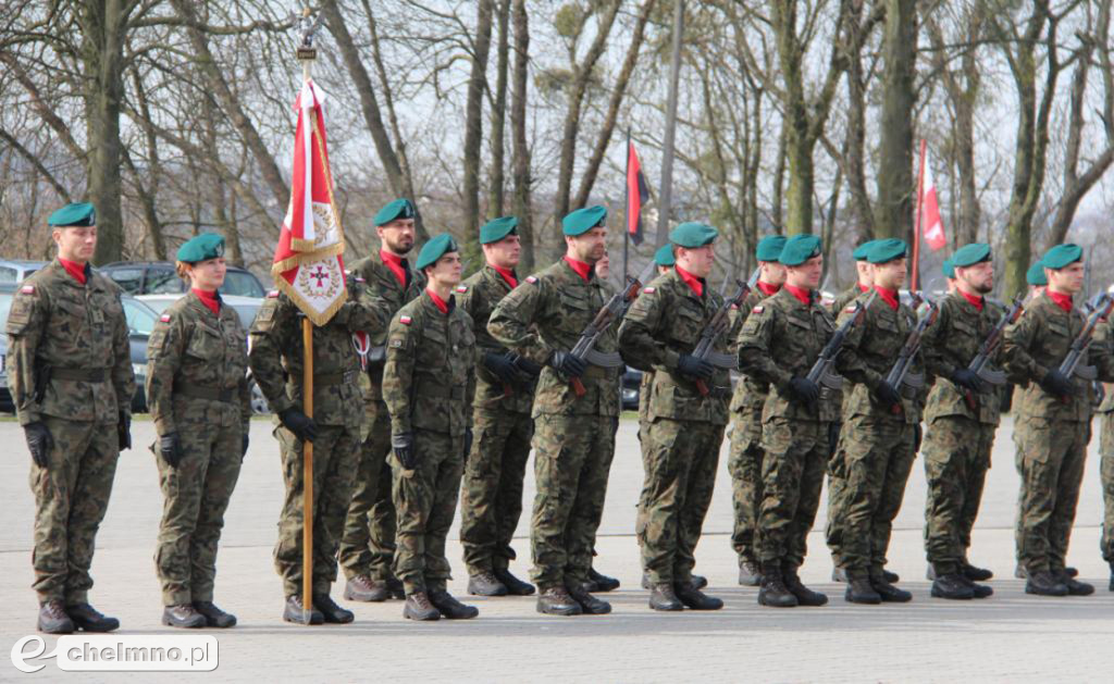 Uroczysty apel z okazji Święta Wojsk Inżynieryjnych