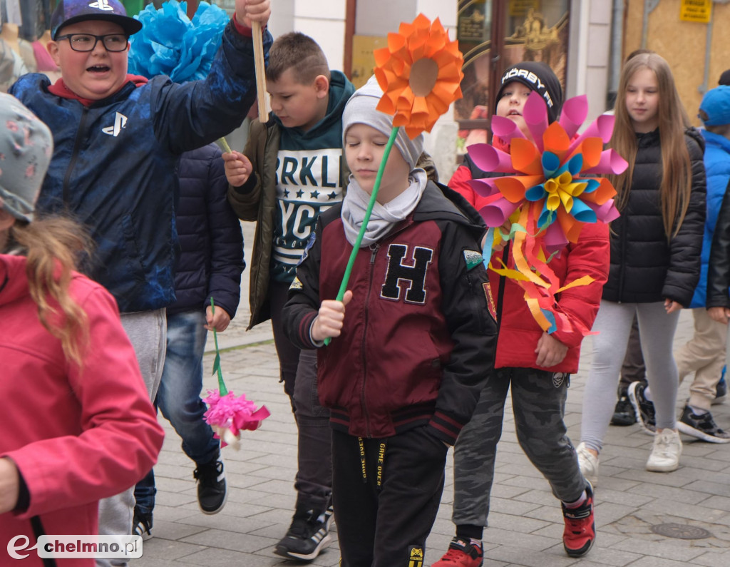 Przemarsz ulicami miasta z okazji Światowego Dnia Ziemi