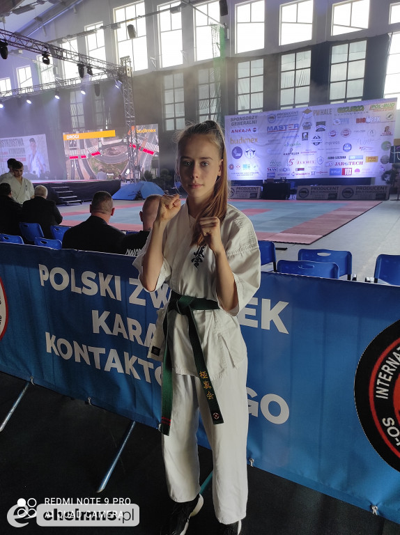 Kinga Lonser z kolejnymi medalami na mistrzostwach karate