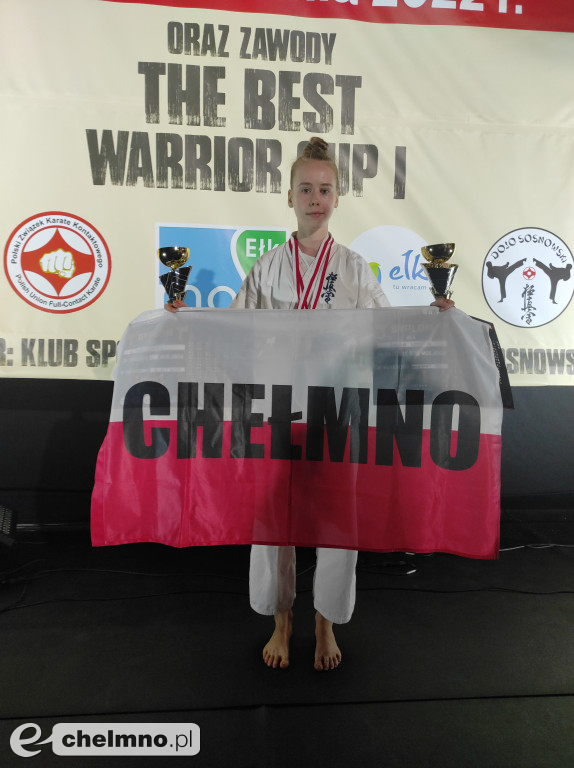 Kinga Lonser z kolejnymi medalami na mistrzostwach karate