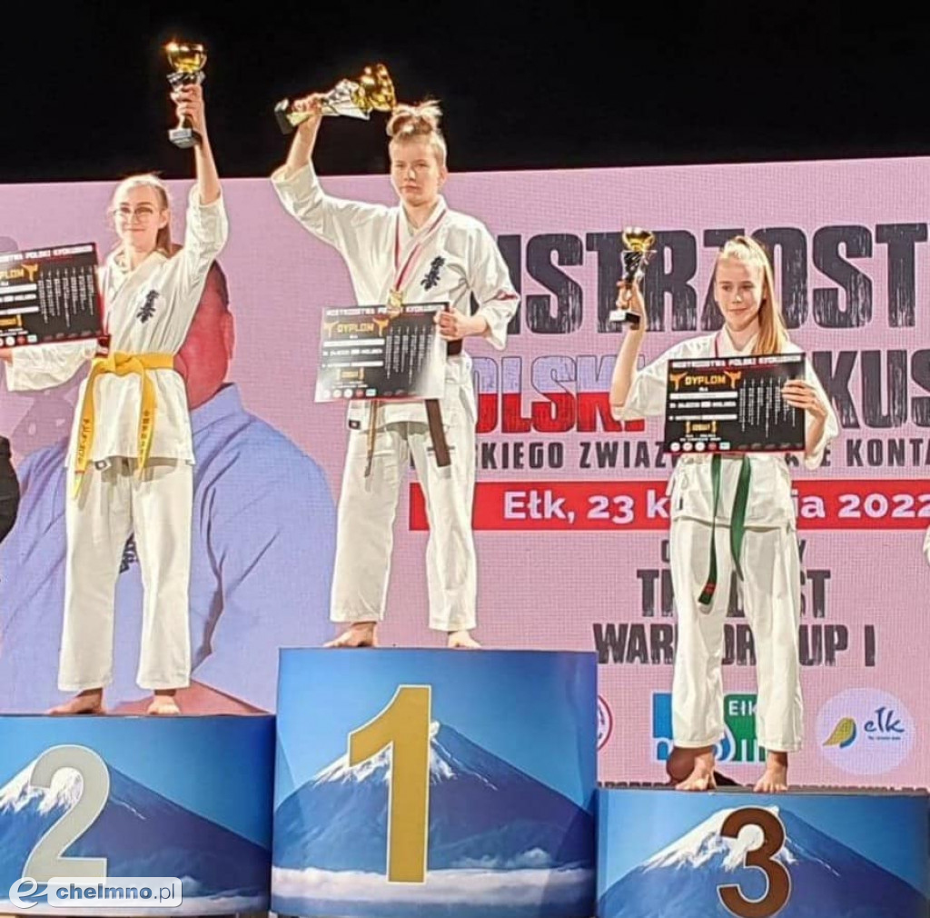 Kinga Lonser z kolejnymi medalami na mistrzostwach karate