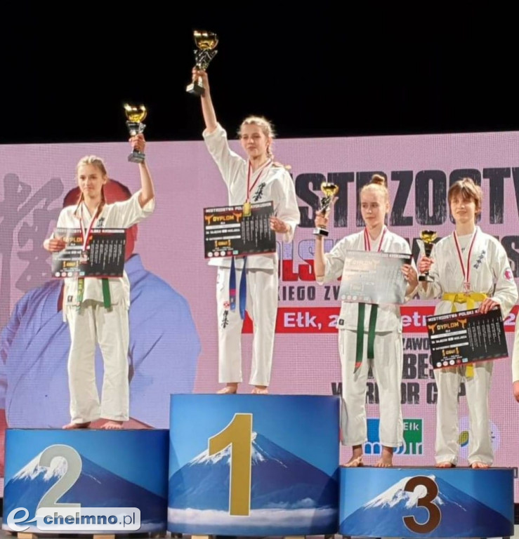 Kinga Lonser z kolejnymi medalami na mistrzostwach karate