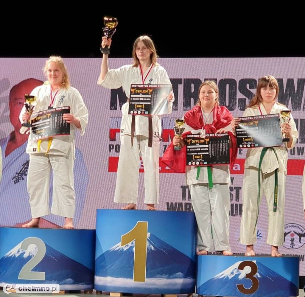 Kinga Lonser z kolejnymi medalami na mistrzostwach karate