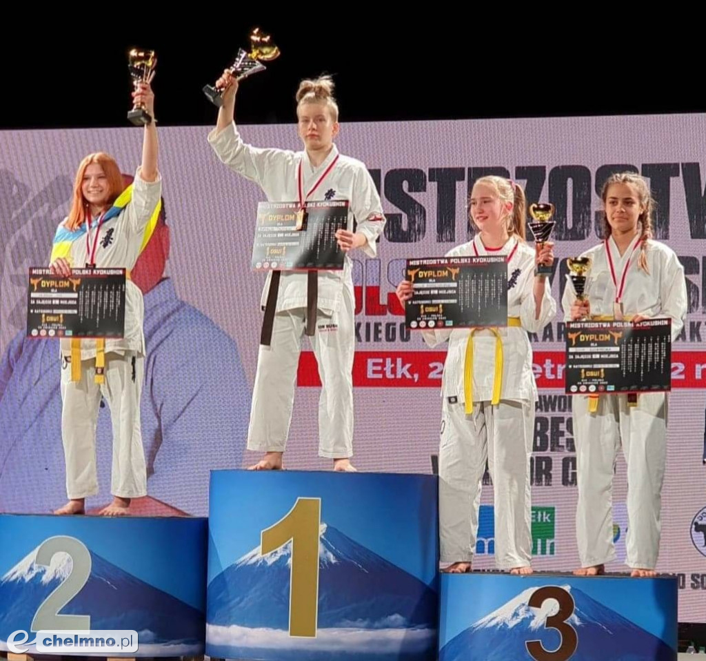 Kinga Lonser z kolejnymi medalami na mistrzostwach karate