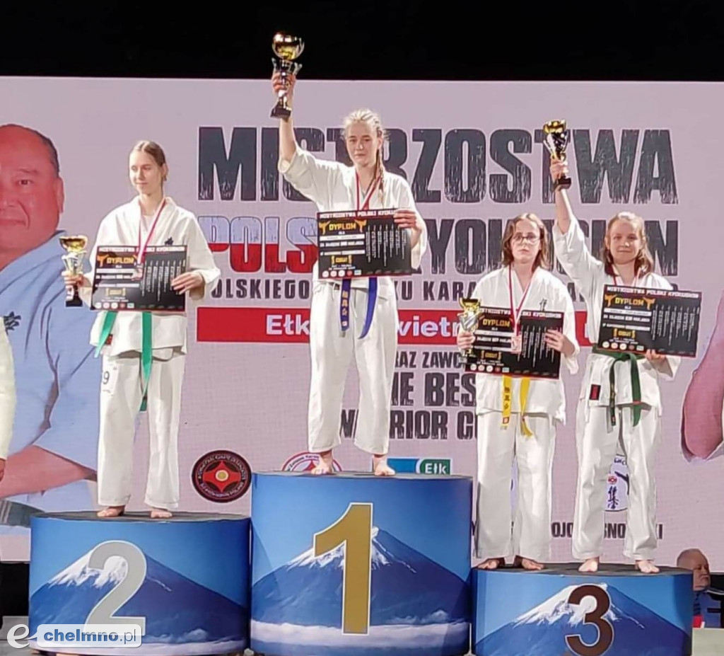 Kinga Lonser z kolejnymi medalami na mistrzostwach karate