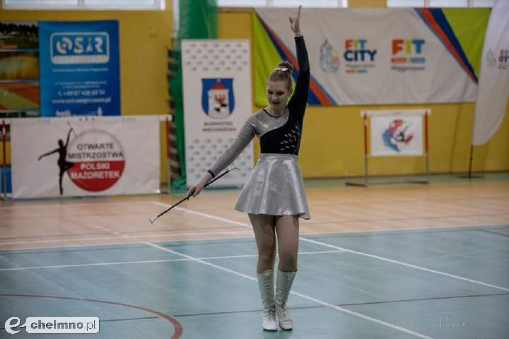 Sukces chełmnianek na Mistrzostwach Polski Mażoretek
