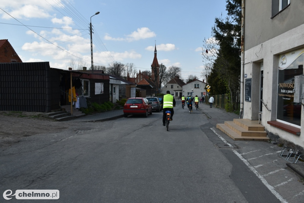 Zwiedzili Chełmno na rowerach