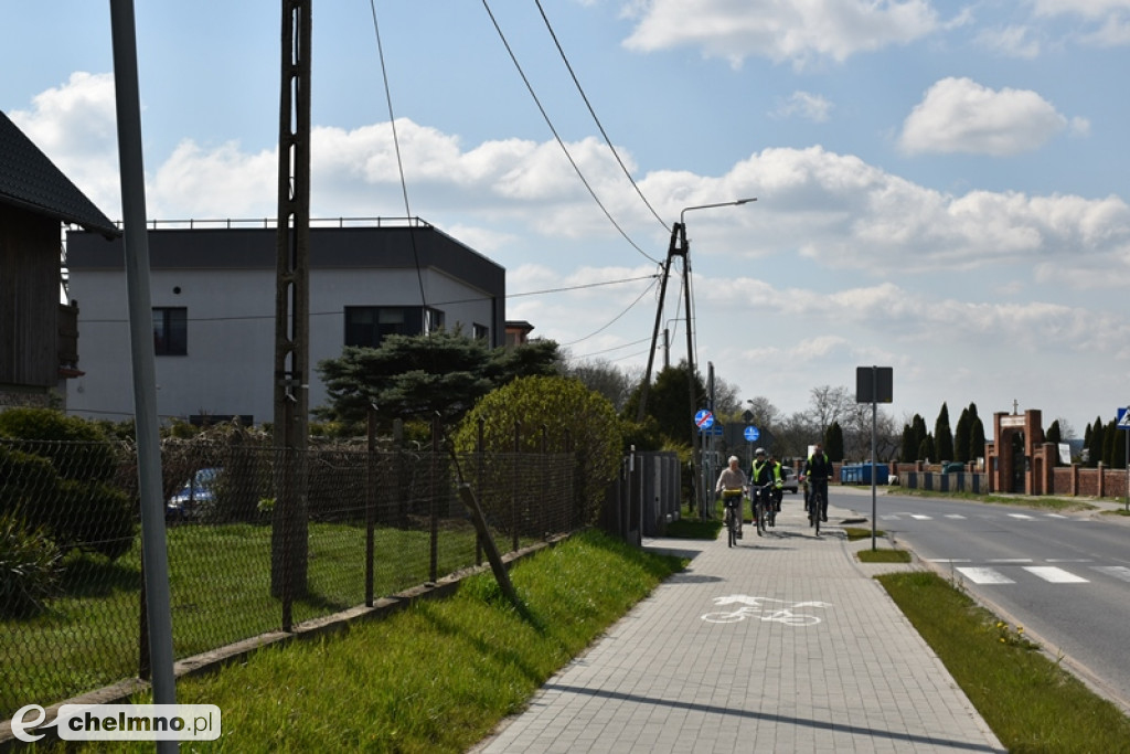 Zwiedzili Chełmno na rowerach