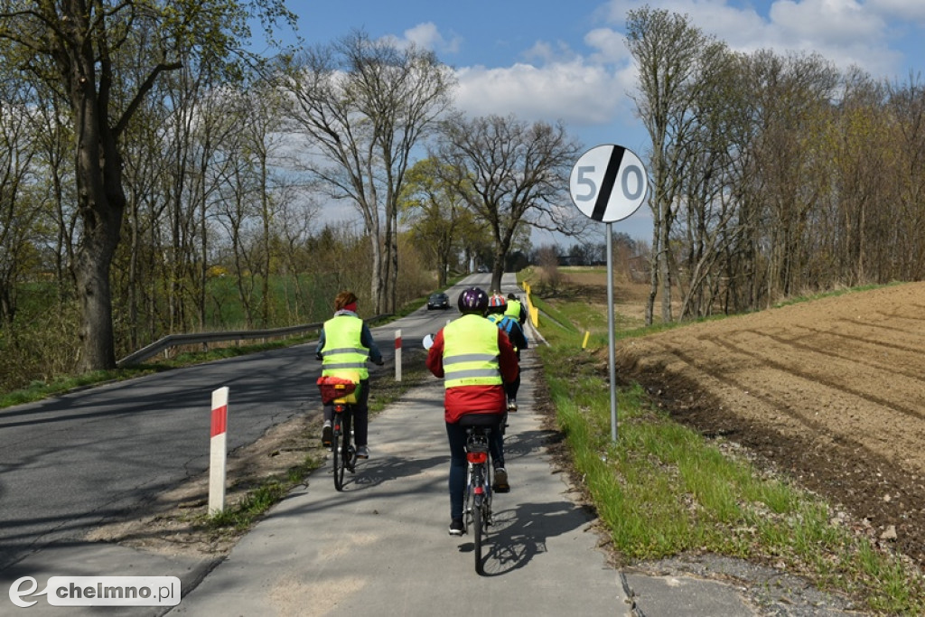 Zwiedzili Chełmno na rowerach