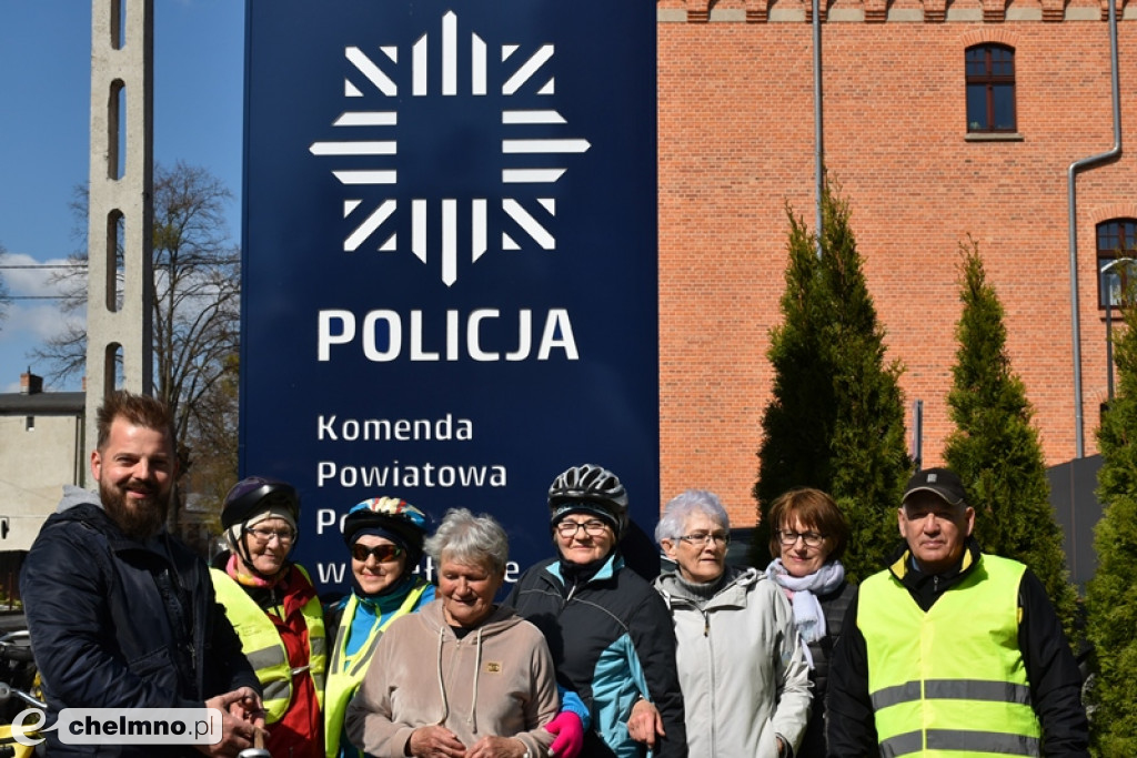 Zwiedzili Chełmno na rowerach