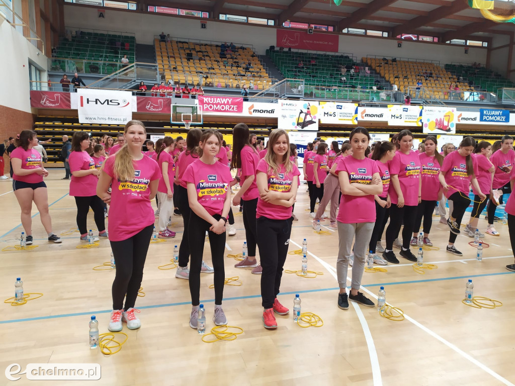 Lekcja wf z mistrzyniami sportu
