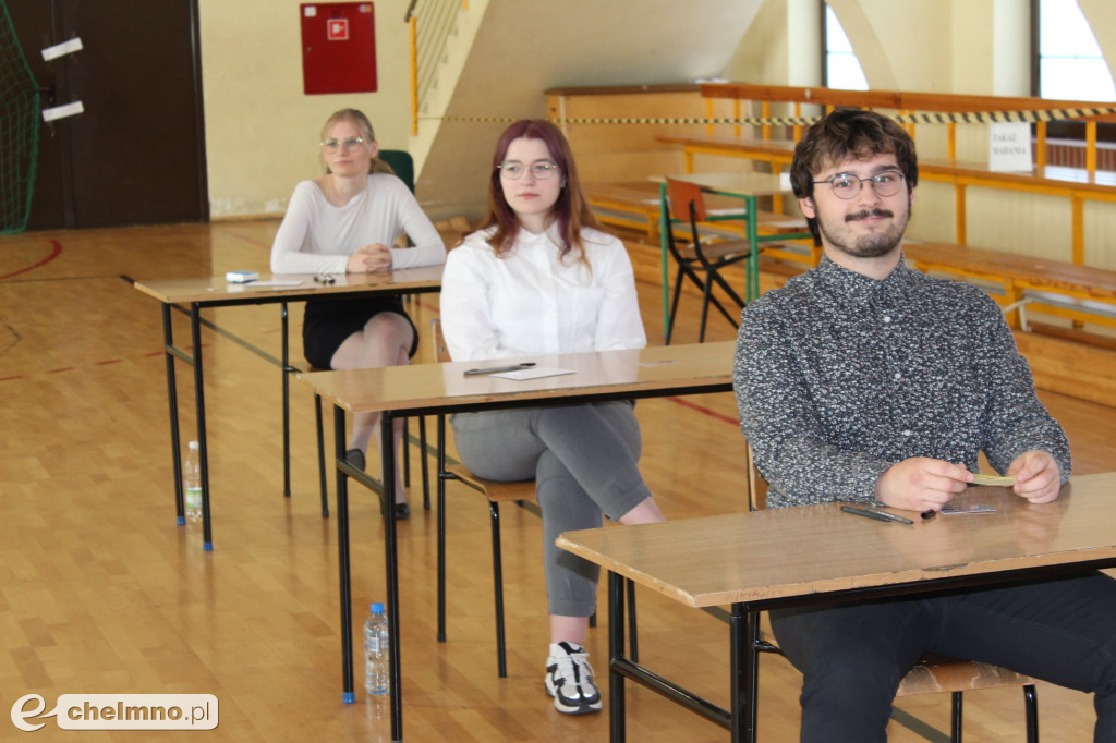 Wczorajsza matura z j. polskiego w ZS nr 2 w Chełmnie