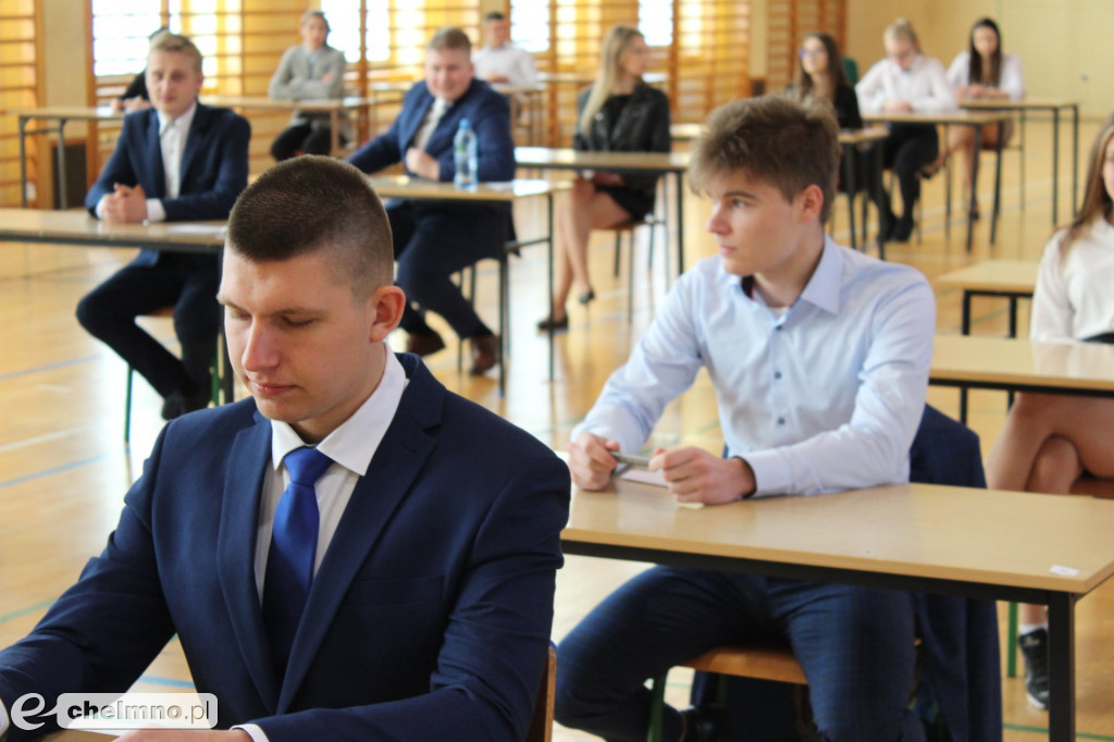 Wczorajsza matura z j. polskiego w ZS nr 2 w Chełmnie