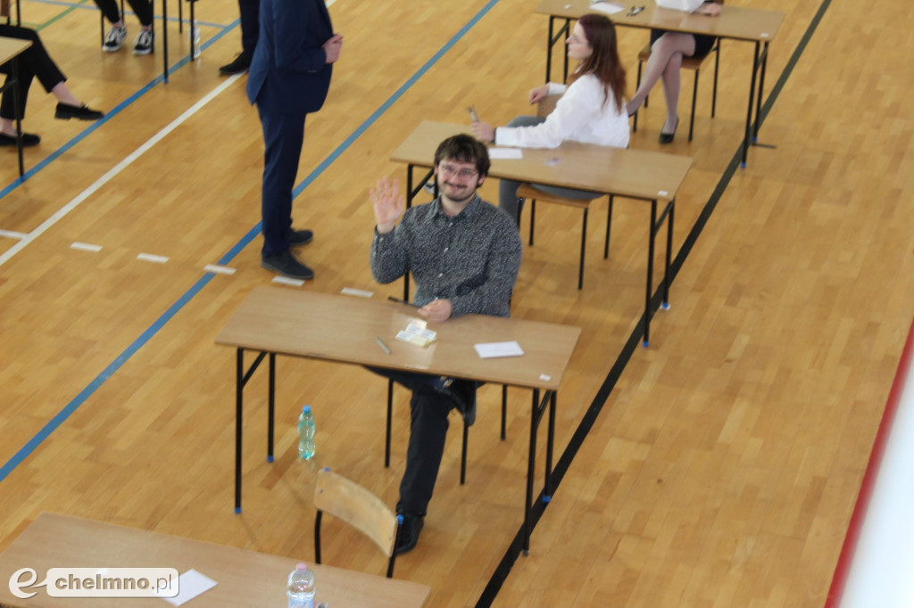 Wczorajsza matura z j. polskiego w ZS nr 2 w Chełmnie