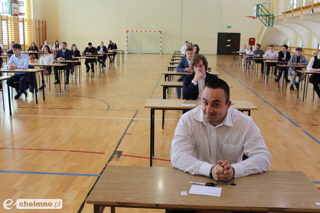 Wczorajsza matura z j. polskiego w ZS nr 2 w Chełmnie