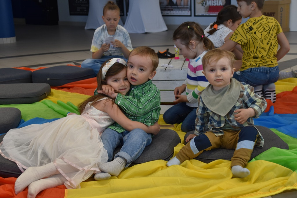 Ukraińcy integrowali się w kinoteatrze Rondo
