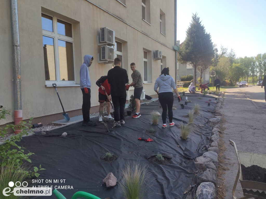 Kadry z życia uczniów ZS CKZ w Grubnie