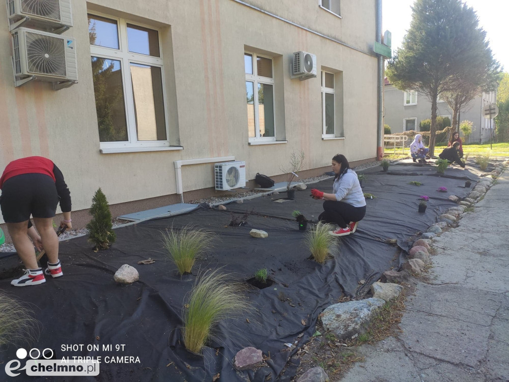 Kadry z życia uczniów ZS CKZ w Grubnie