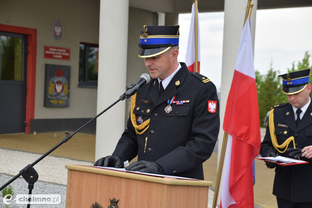 Powiatowe Obchody Dnia Strażaka w KP PSP Chełmno