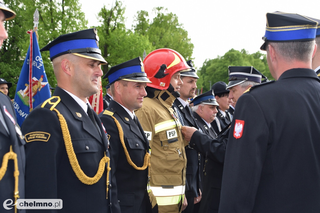 Powiatowe Obchody Dnia Strażaka w KP PSP Chełmno