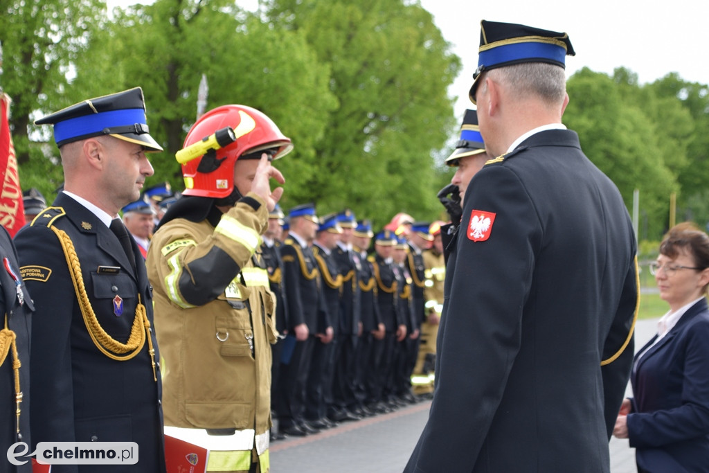 Powiatowe Obchody Dnia Strażaka w KP PSP Chełmno