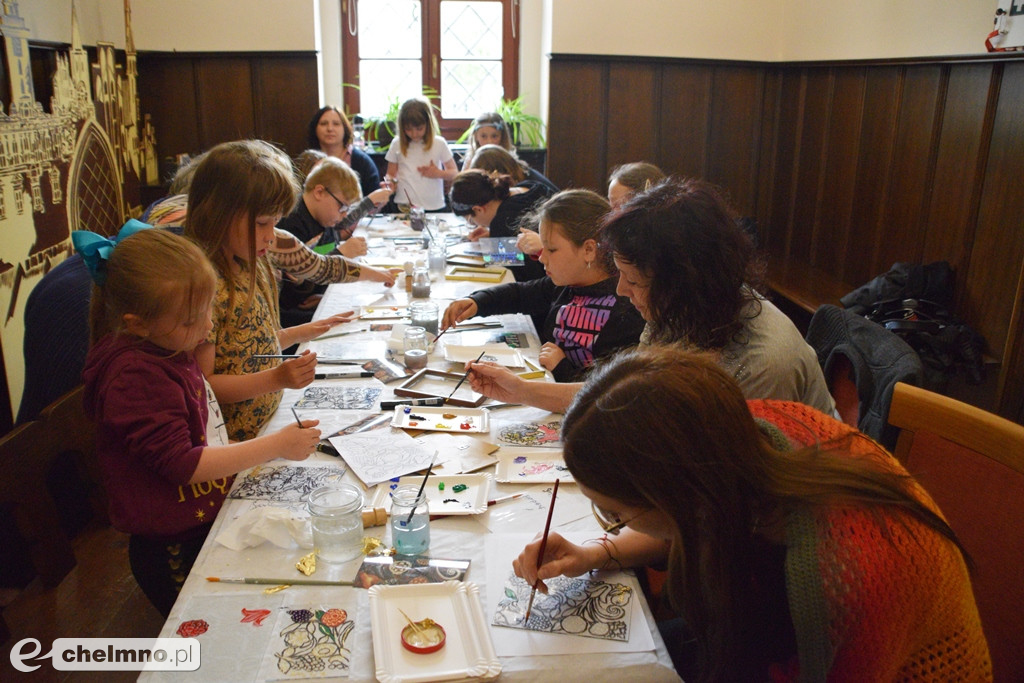 Ciekawe prace powstały na warsztatach w Ratuszu