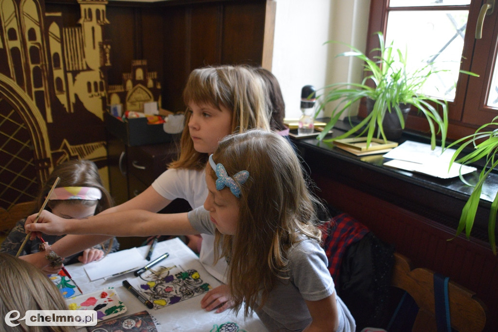 Ciekawe prace powstały na warsztatach w Ratuszu