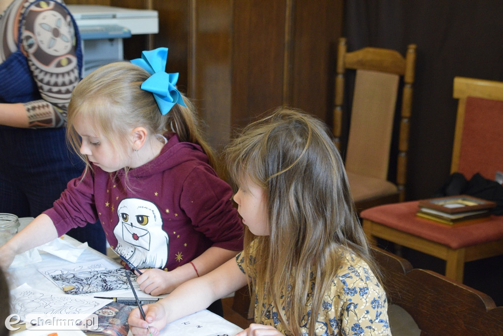 Ciekawe prace powstały na warsztatach w Ratuszu