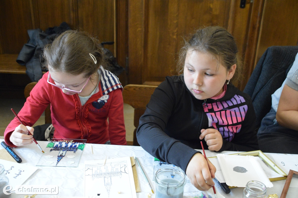 Ciekawe prace powstały na warsztatach w Ratuszu