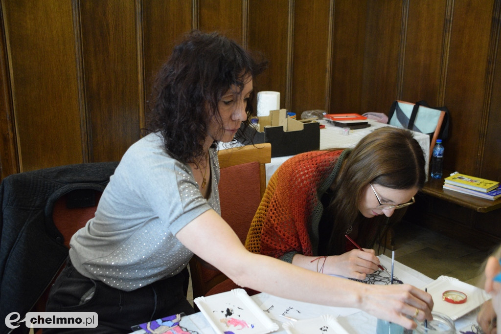 Ciekawe prace powstały na warsztatach w Ratuszu