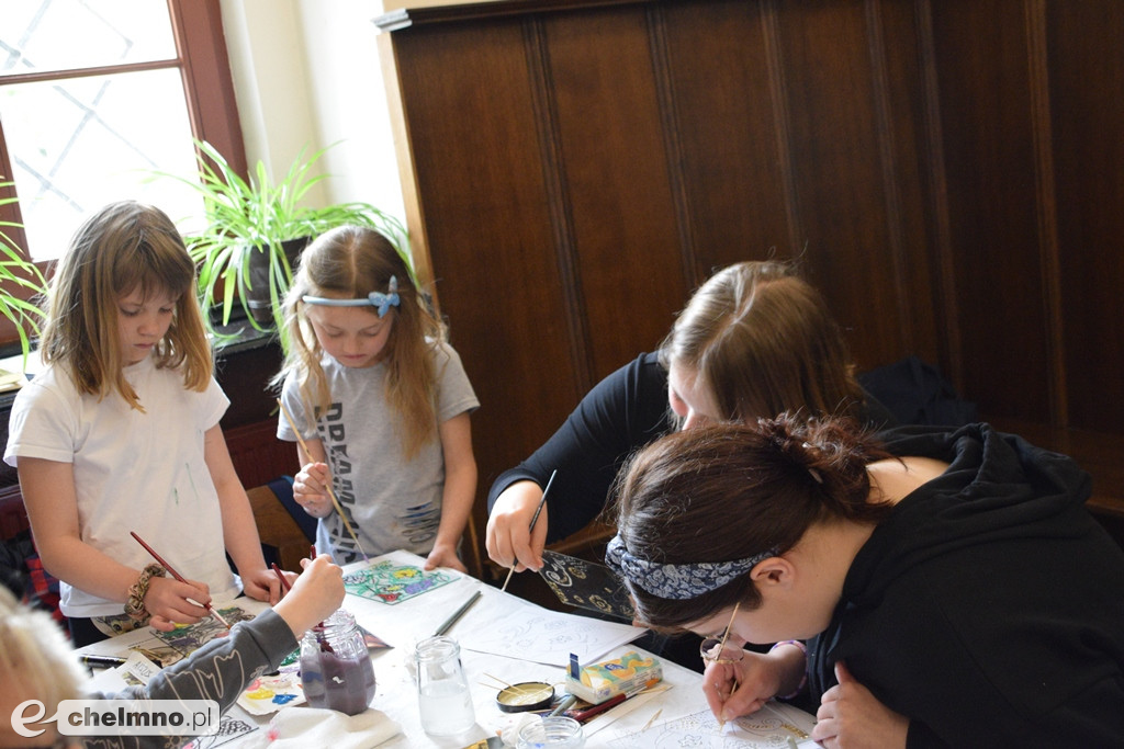 Ciekawe prace powstały na warsztatach w Ratuszu