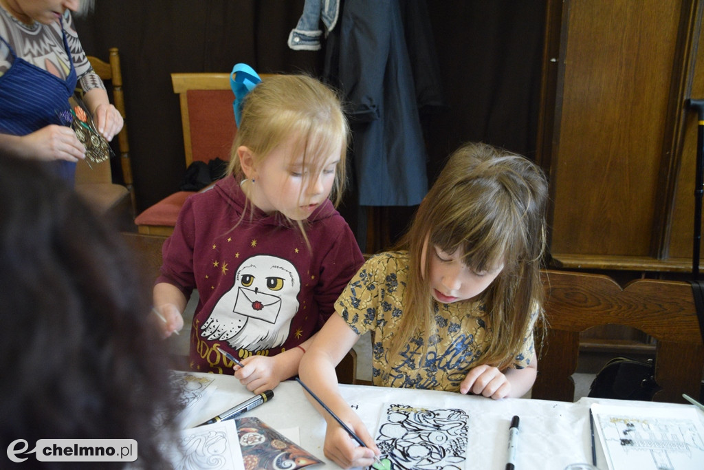 Ciekawe prace powstały na warsztatach w Ratuszu