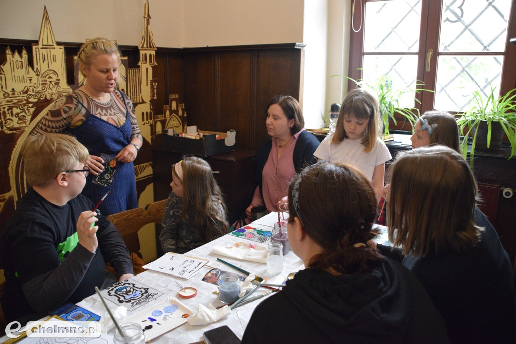 Ciekawe prace powstały na warsztatach w Ratuszu