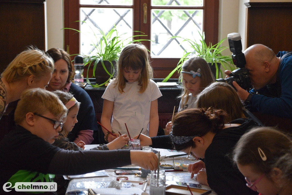 Ciekawe prace powstały na warsztatach w Ratuszu