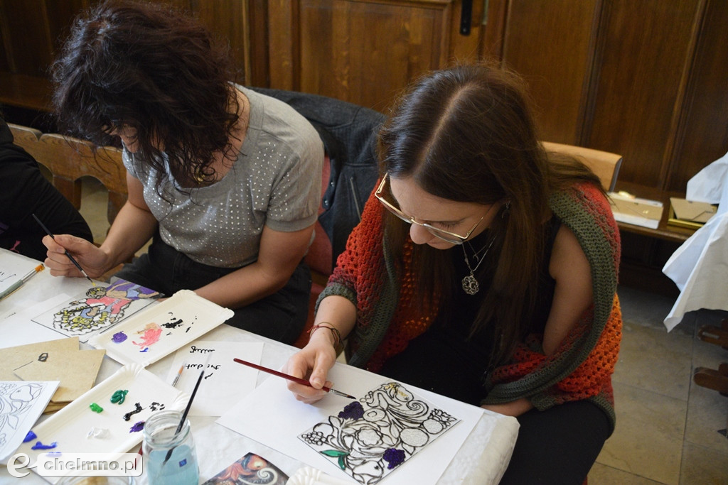 Ciekawe prace powstały na warsztatach w Ratuszu