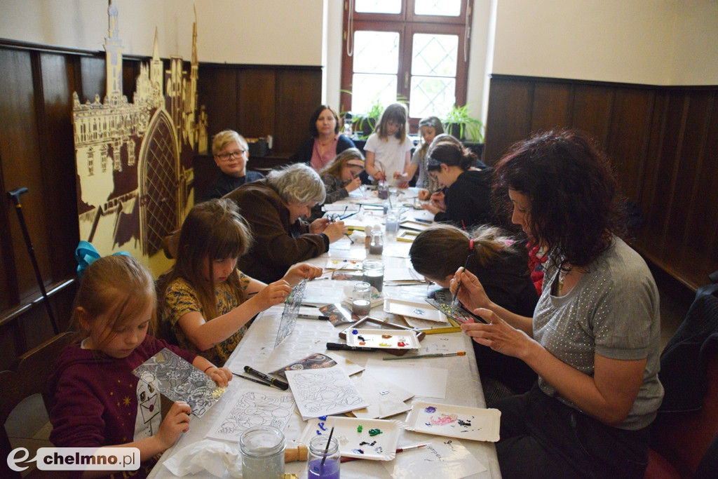 Ciekawe prace powstały na warsztatach w Ratuszu