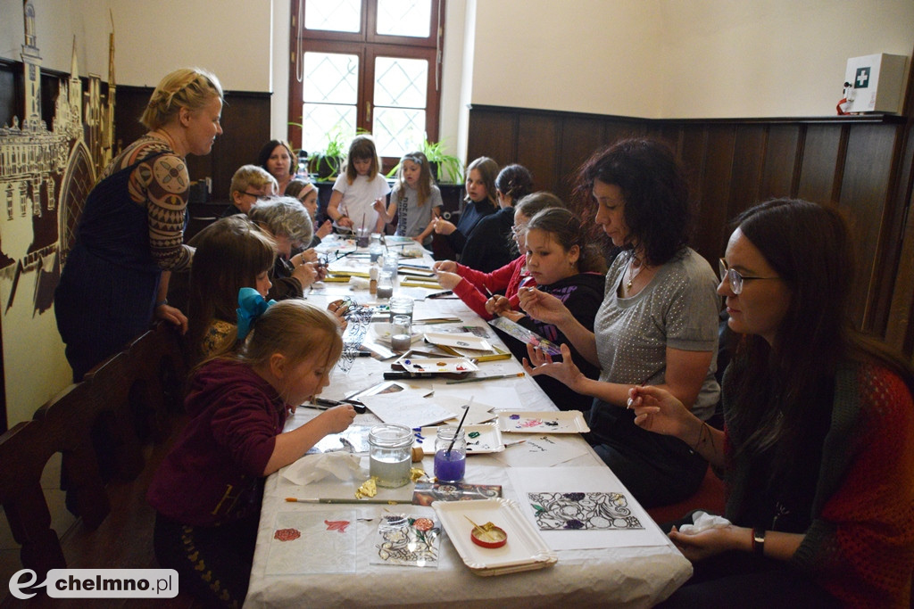 Ciekawe prace powstały na warsztatach w Ratuszu