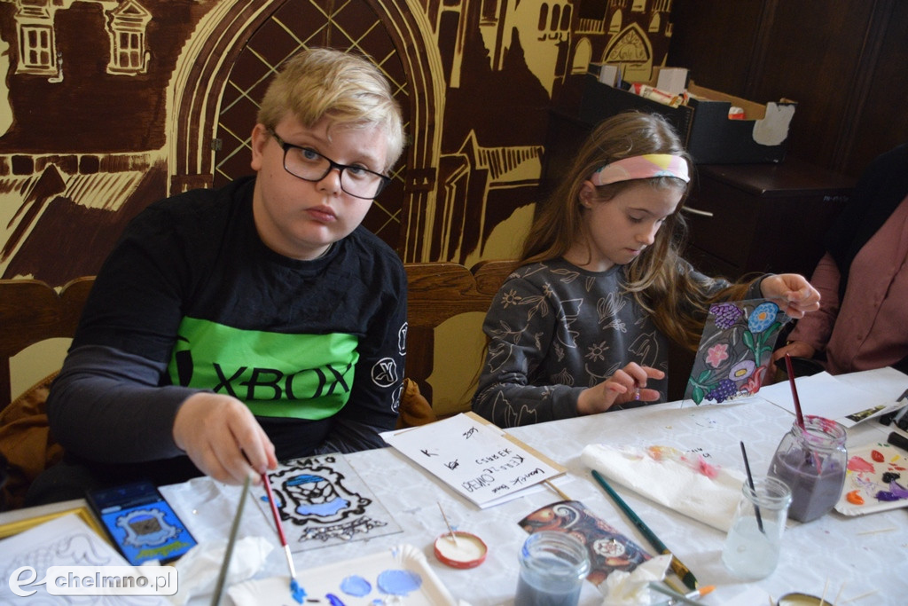 Ciekawe prace powstały na warsztatach w Ratuszu