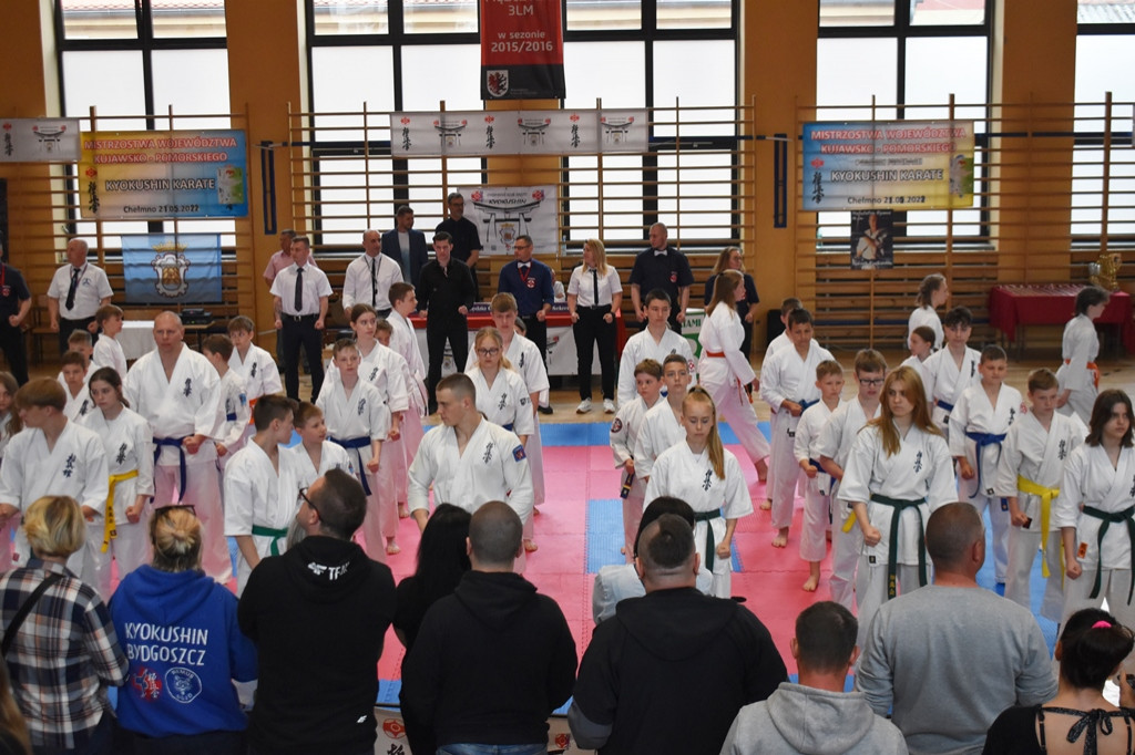 Mistrzostwa Województwa OZK w Karate w Chełmnie