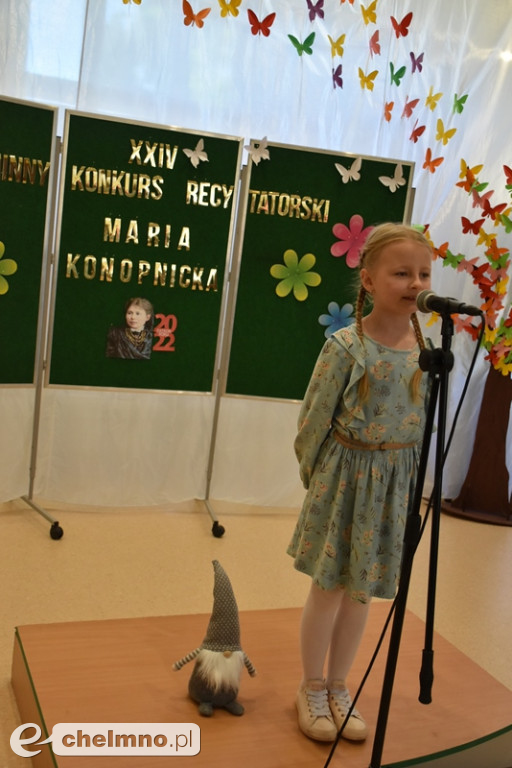 Recytatorskie potyczki z utworami Konopnickiej
