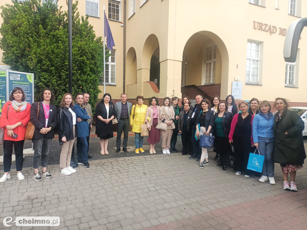 Goście z Gruzji zwiedzali Chełmno
