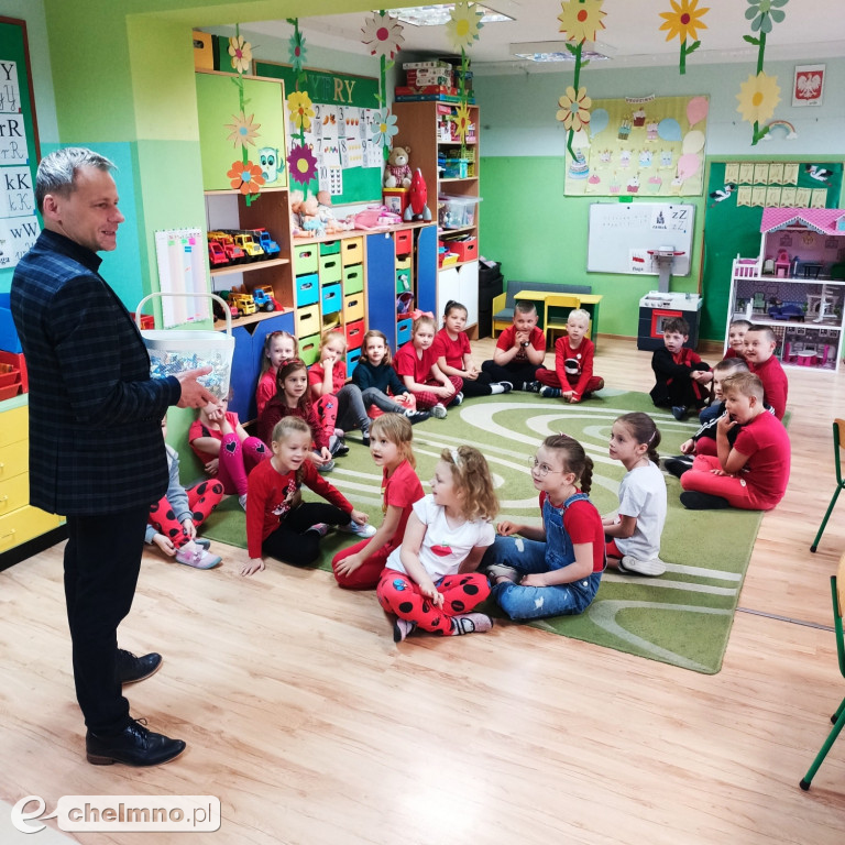 Słodka wizyta u chełmińskich przedszkolaków