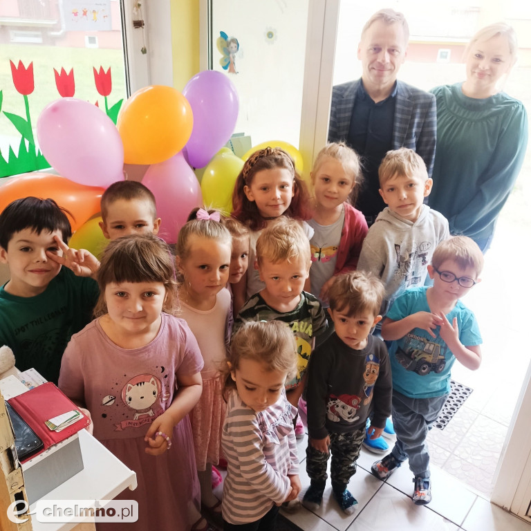 Słodka wizyta u chełmińskich przedszkolaków