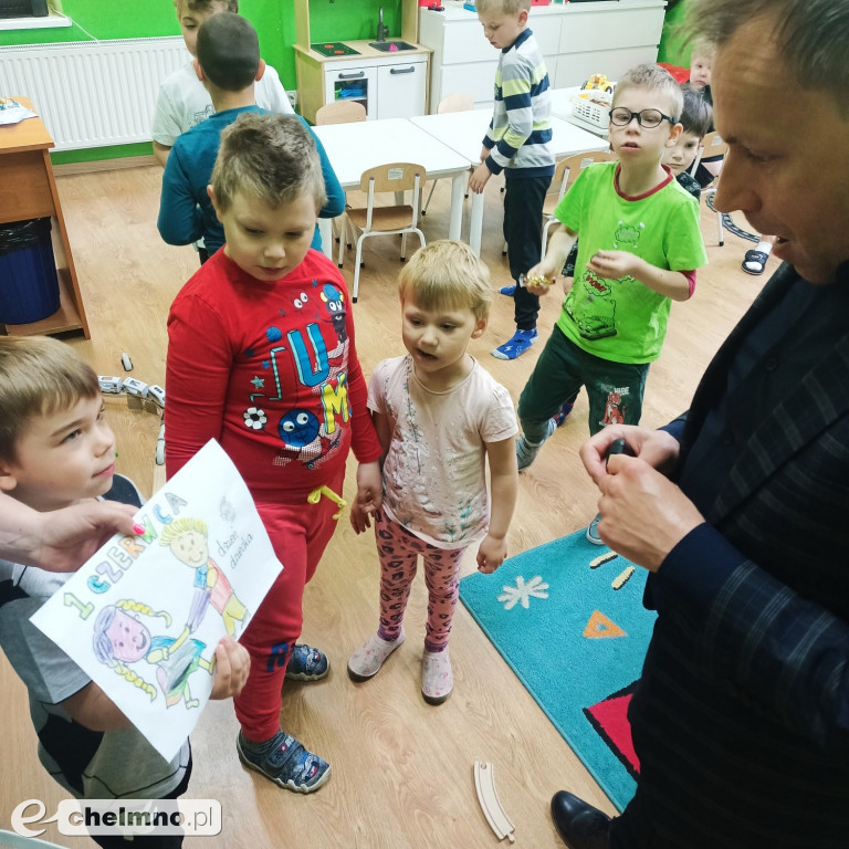 Słodka wizyta u chełmińskich przedszkolaków