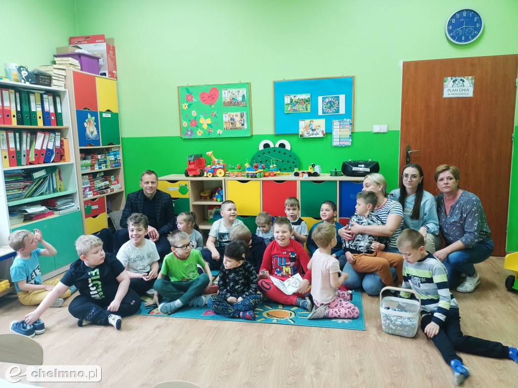 Słodka wizyta u chełmińskich przedszkolaków