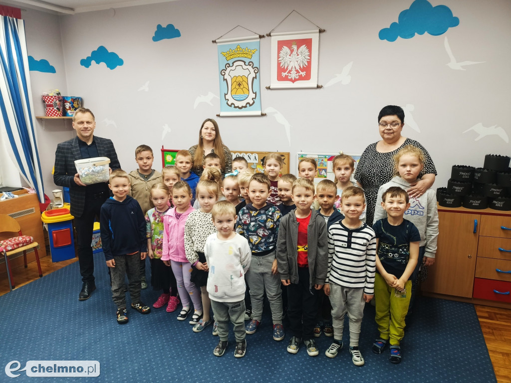 Słodka wizyta u chełmińskich przedszkolaków