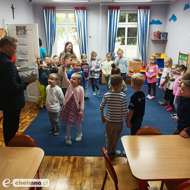 Słodka wizyta u chełmińskich przedszkolaków