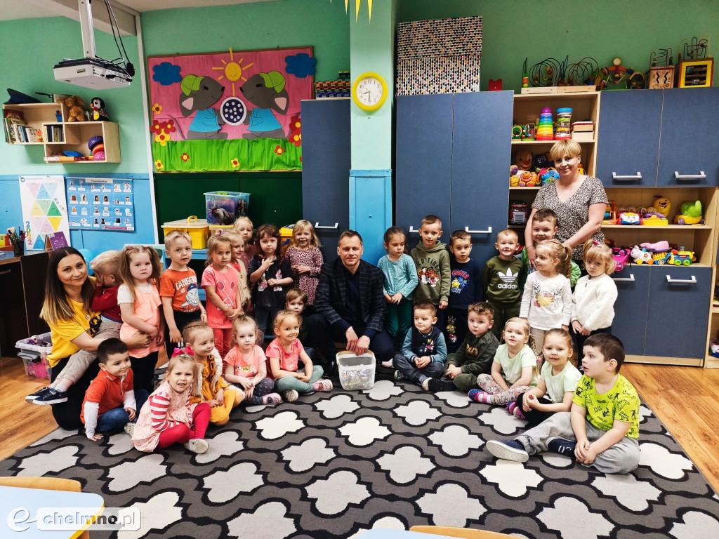 Słodka wizyta u chełmińskich przedszkolaków